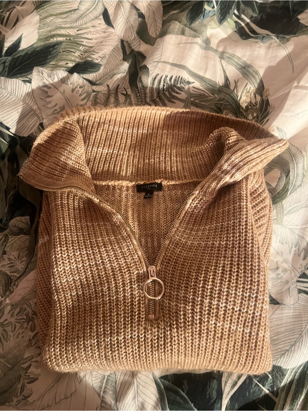 Talbots knit swearer